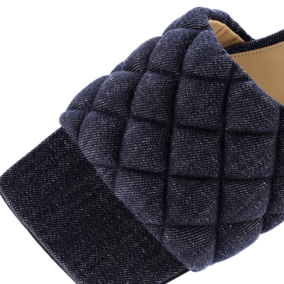 Women's The Padded Flat Sandals Quilted Denim