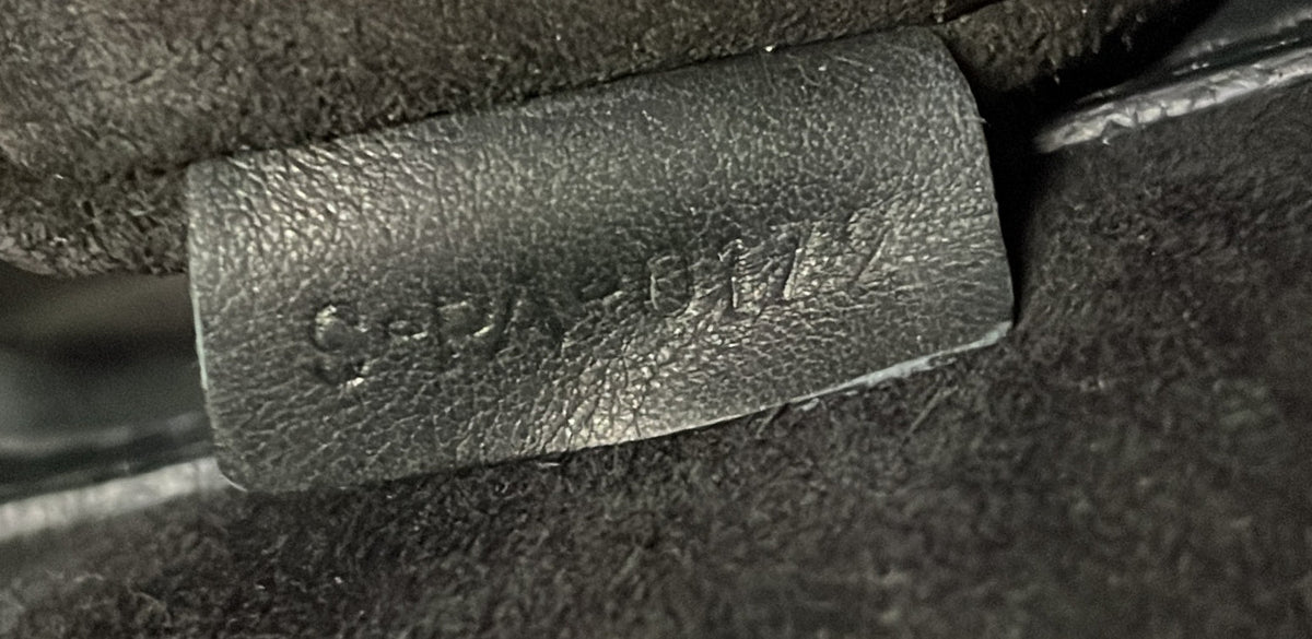 Luggage Bag Python and Leather Mini