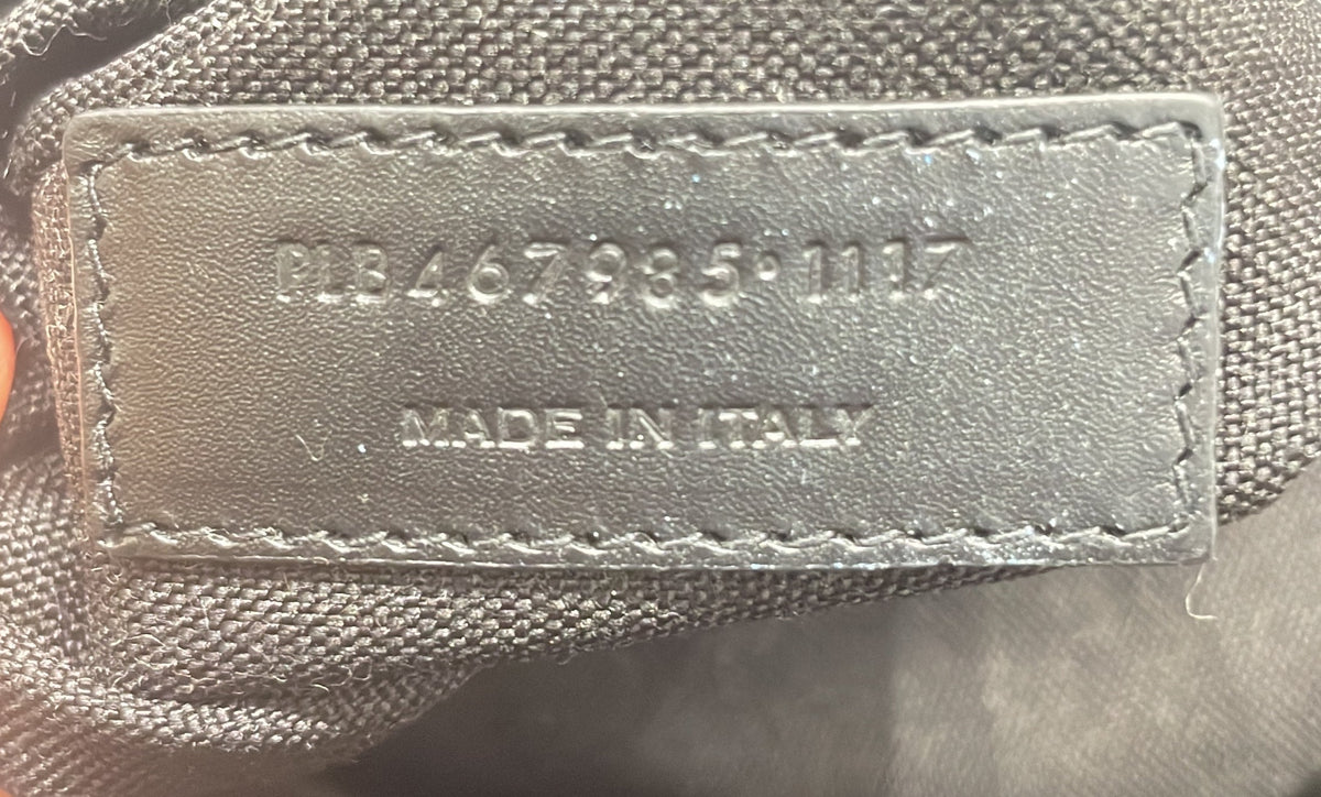 City Backpack Patch Embellished Canvas Medium