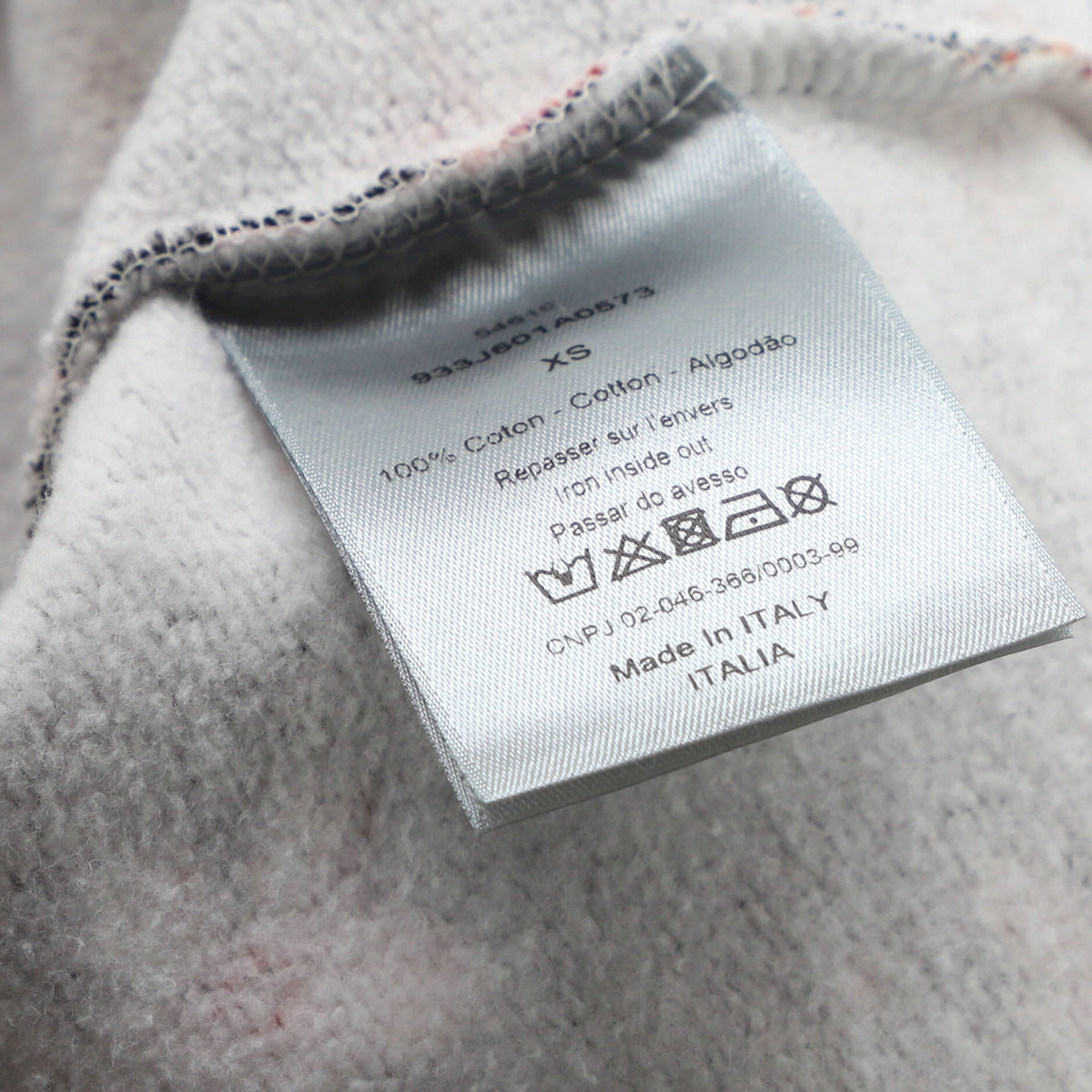 Men's Crewneck Sweatshirt Limited Edition Sorayama Oblique Cotton