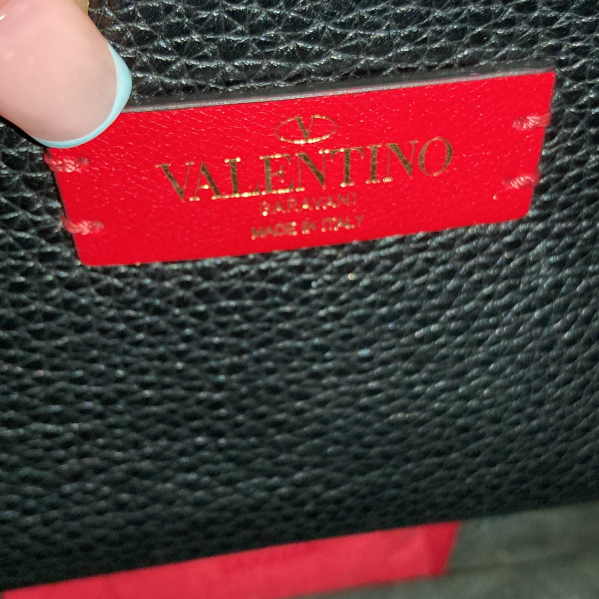 Rockstud Flip Lock Saddle Bag Leather Small