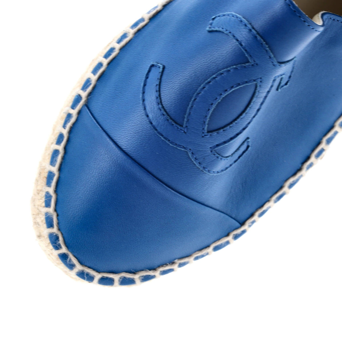 Women's CC Cap Toe Espadrilles Leather