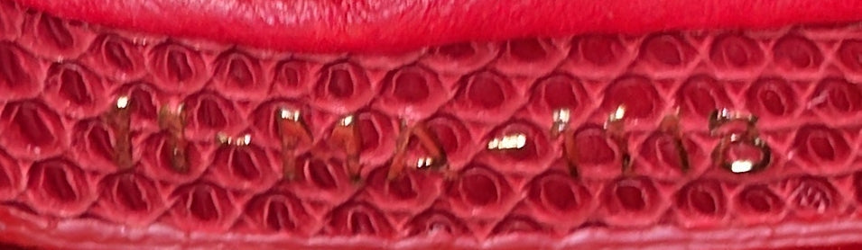 Lady Dior Bag Lizard Small