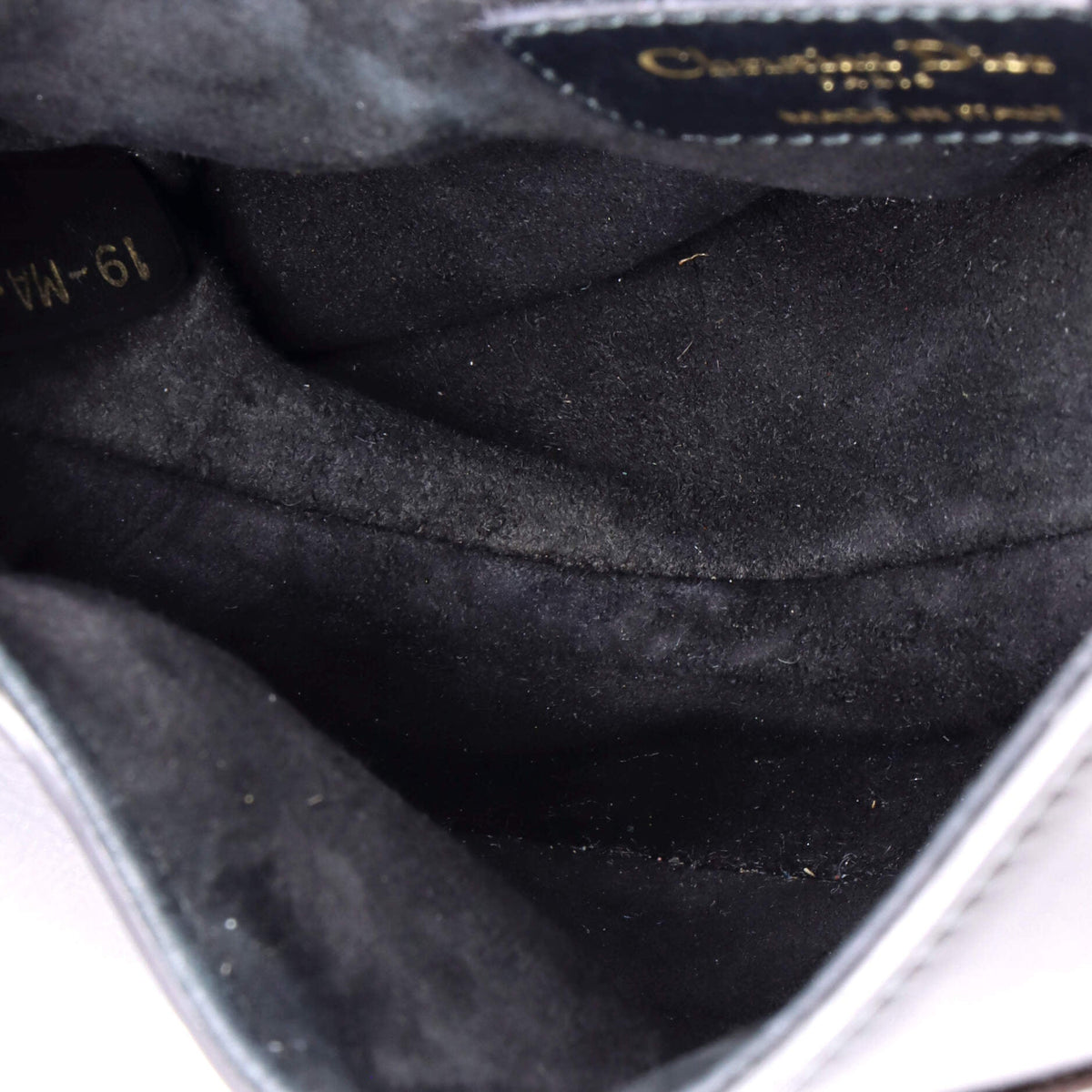 Saddle Handbag Leather Mini