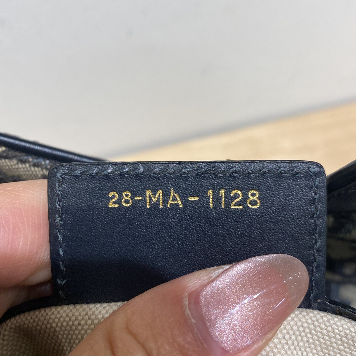 Saddle Handbag Oblique Canvas Medium