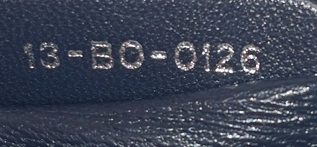 Diorama Flap Bag Cannage Embossed Calfskin Small