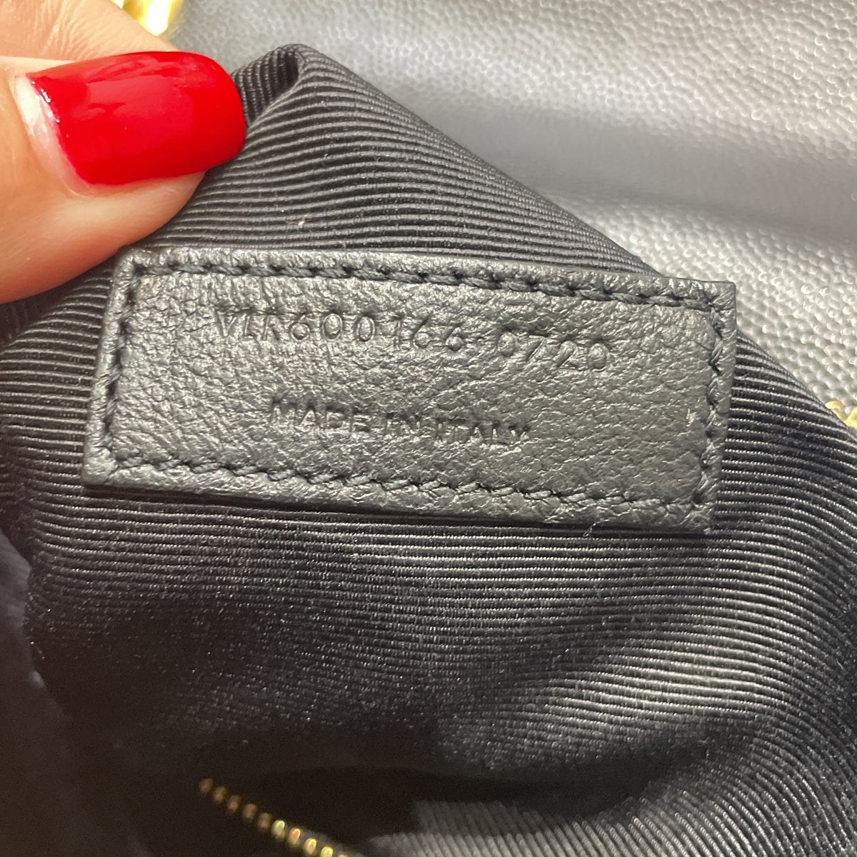 Classic Monogram Envelope Satchel Mixed Matelasse Leather Large