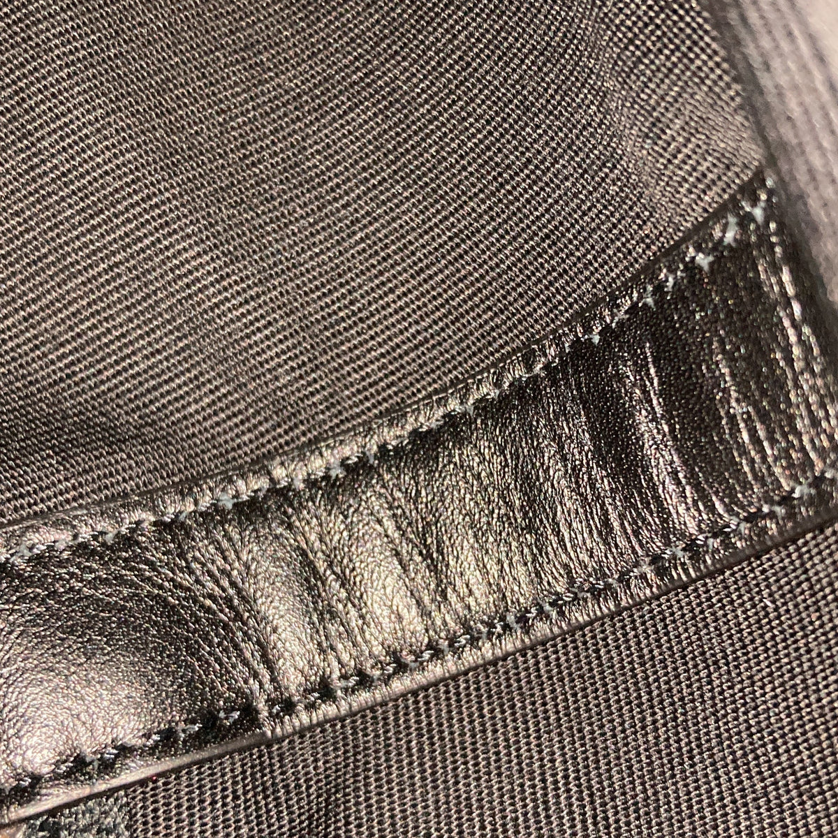 Front Pocket Backpack Triomphe XL Coated Canvas Medium