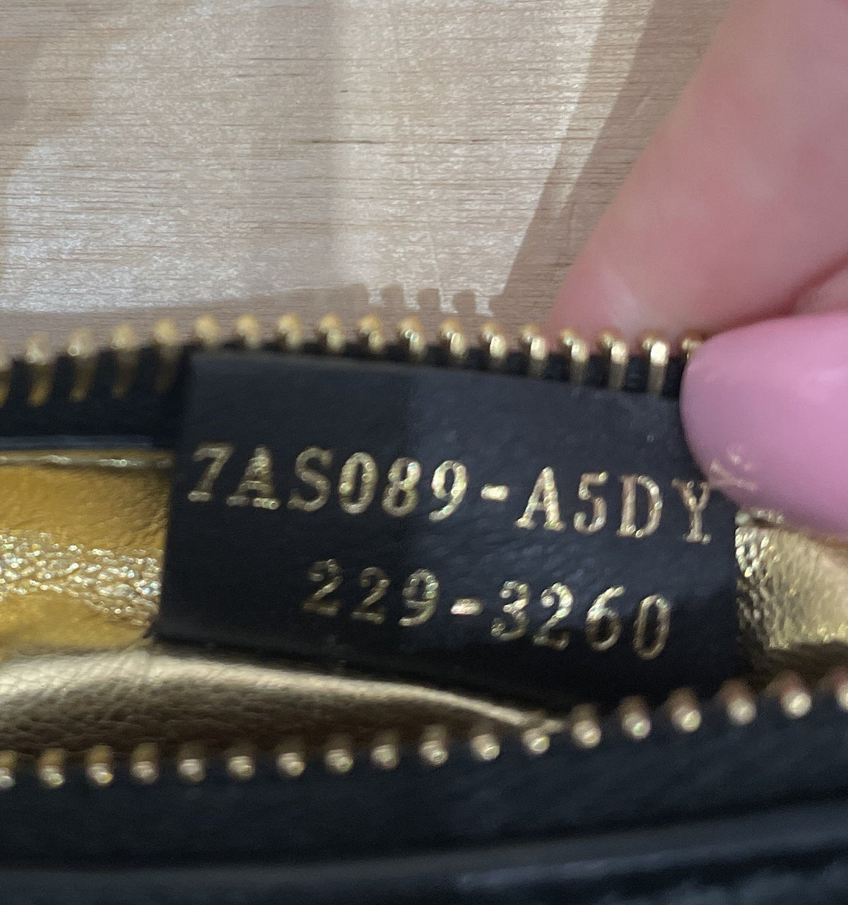 Fendigraphy Bag Leather Nano