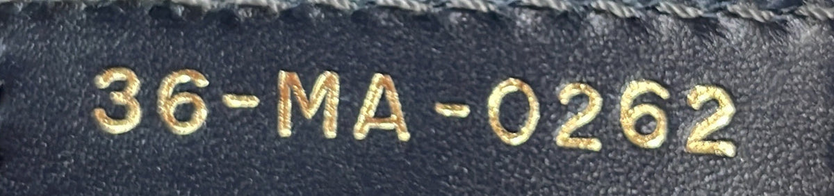 Saddle Handbag with Strap Oblique Canvas Medium