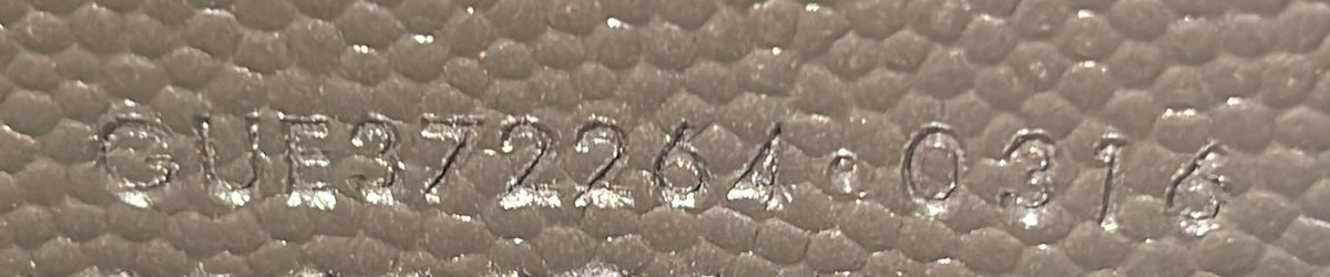 Classic Monogram Flap Wallet Matelasse Chevron Leather Large