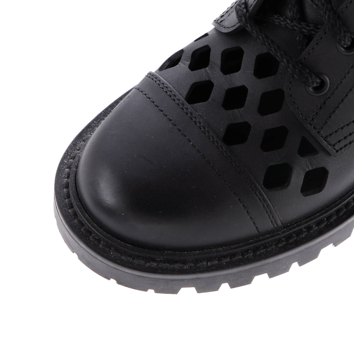Women's D-Trap Cut-Out Ankle Boots Leather