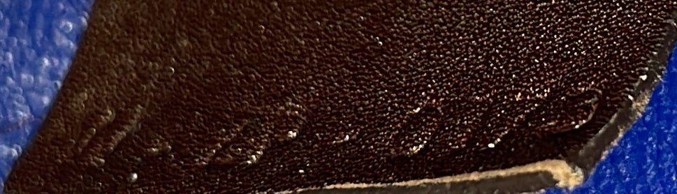 Tricolor Luggage Bag Leather Nano
