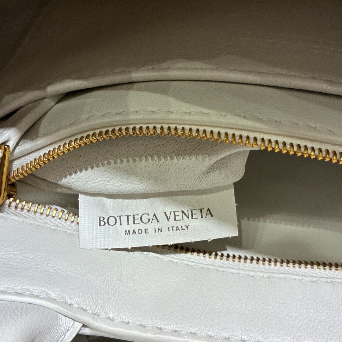 Andiamo East West Top Handle Bag Intrecciato Nappa Small