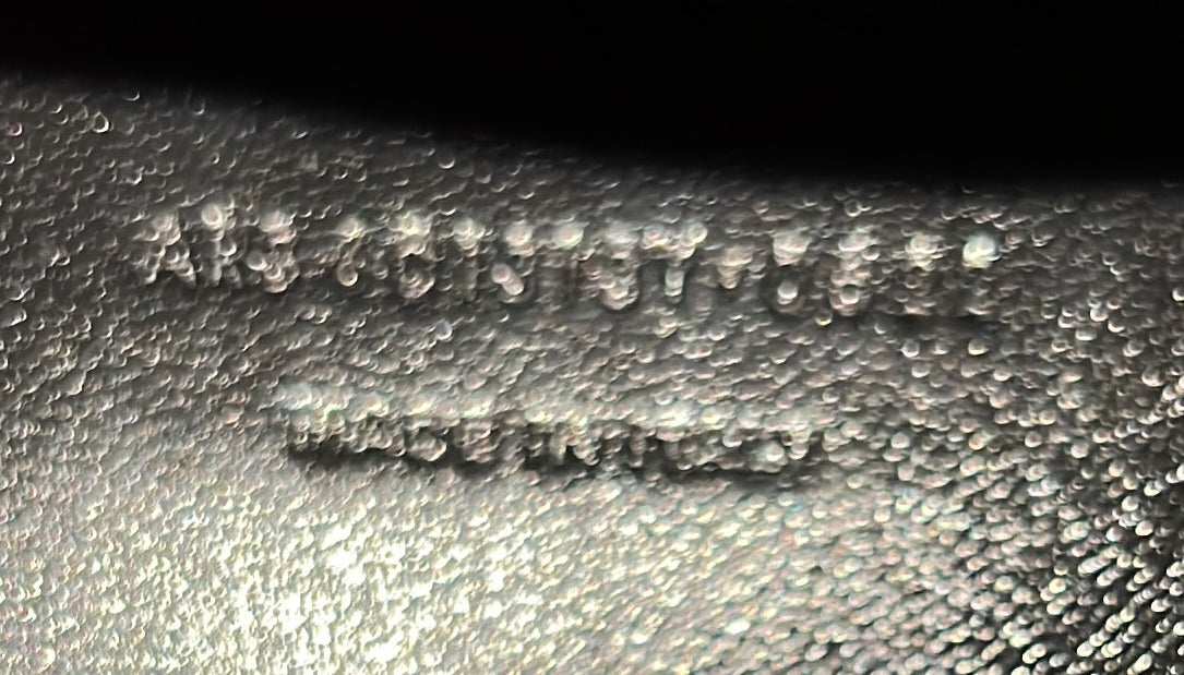 West Hollywood Fold Over Clutch Crocodile Embossed Leather