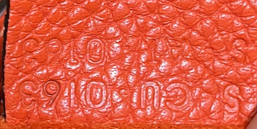 Luggage Bag Grainy Leather Mini