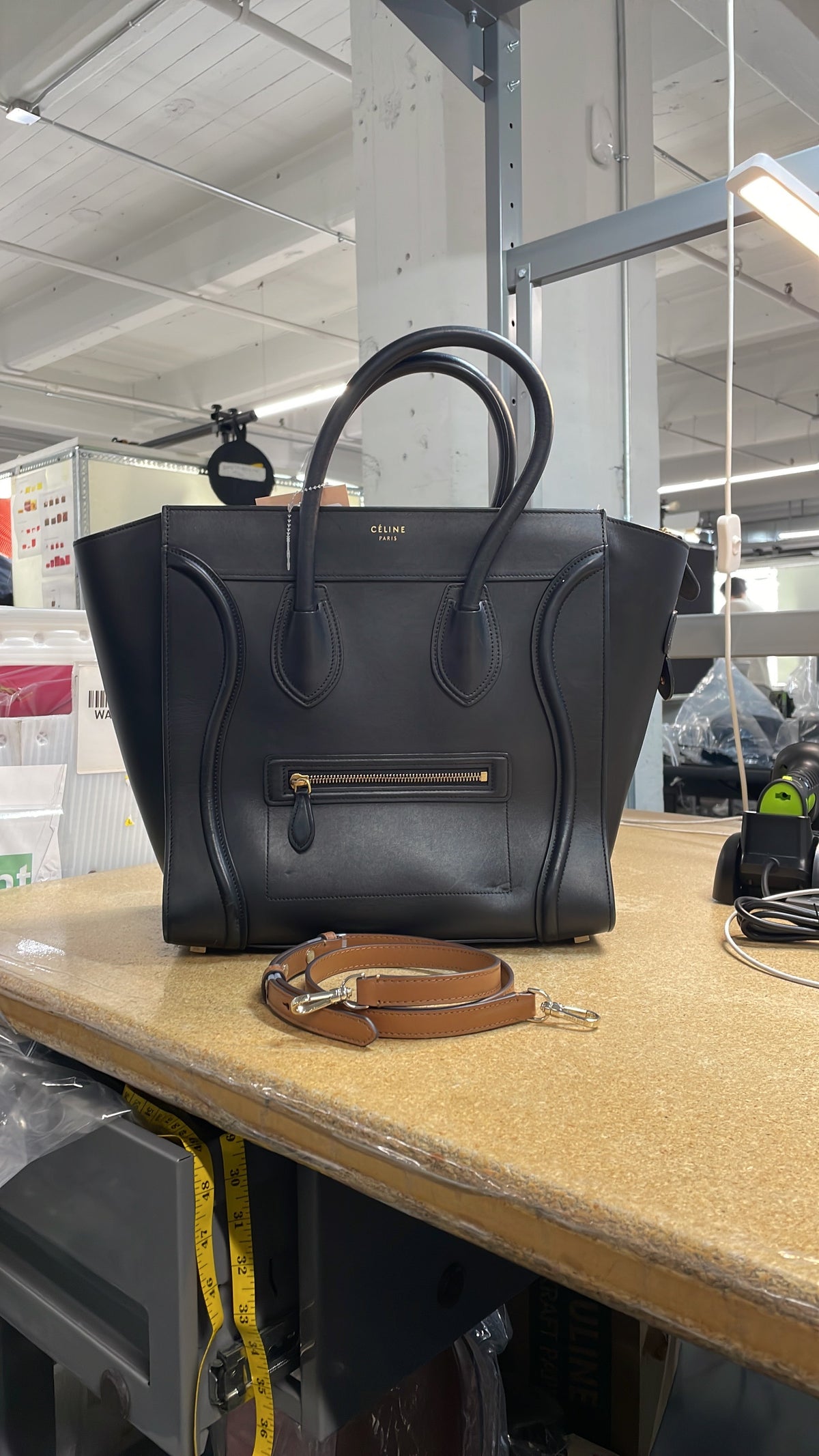 Luggage Bag Smooth Leather Mini