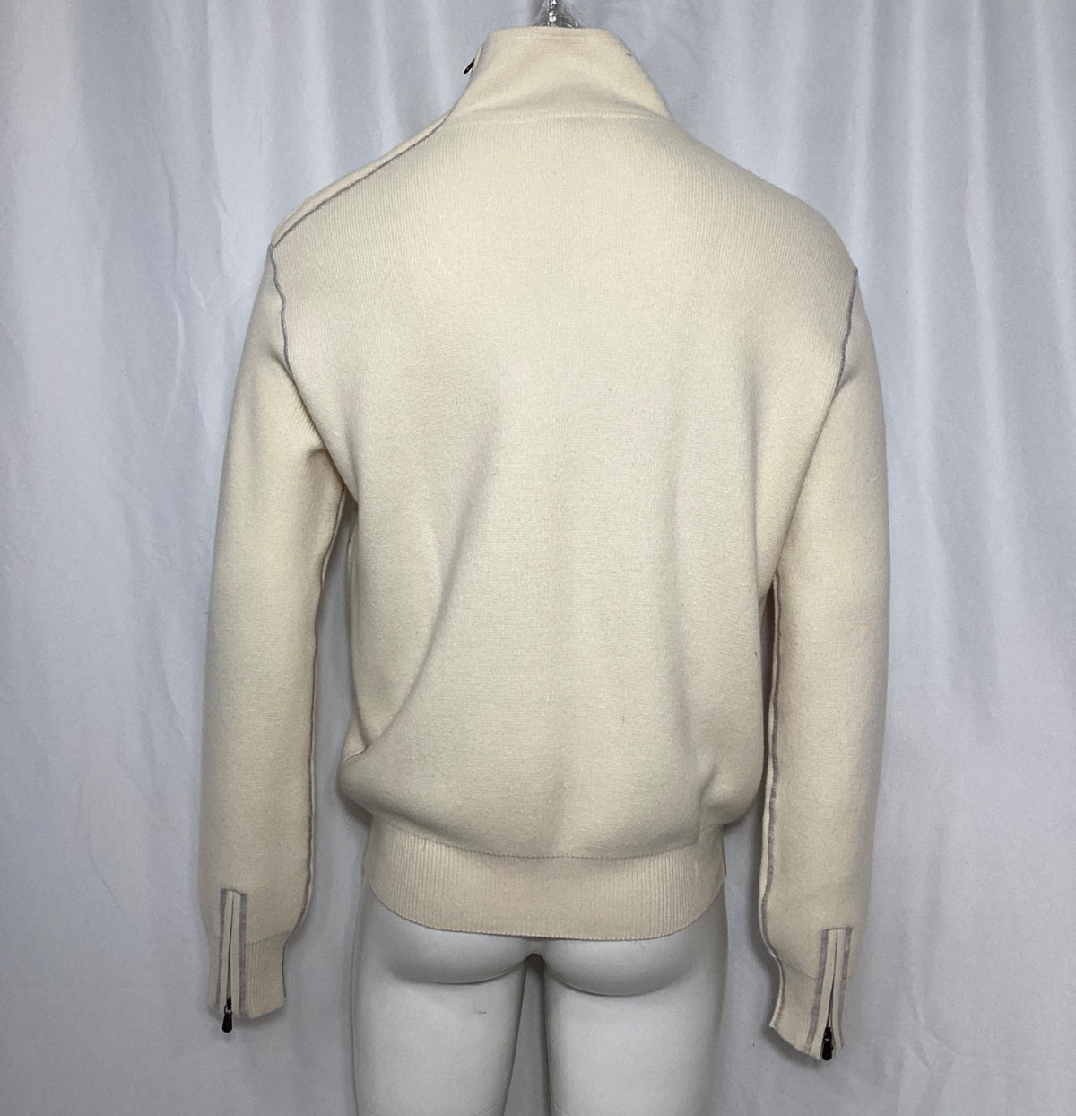 Bottega Veneta Turtleneck Sweater in Cream Wool