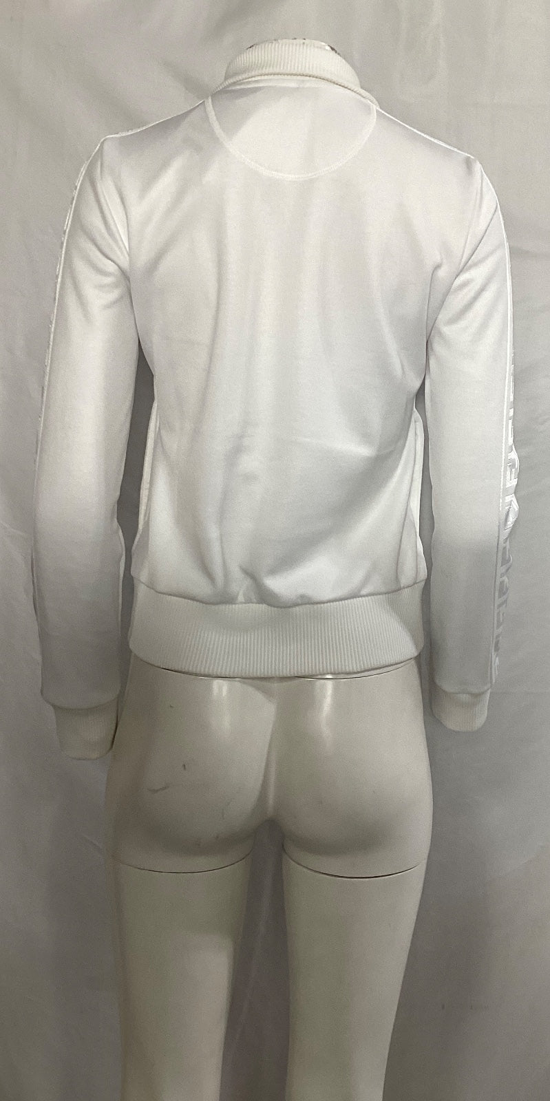 Fendi Track Jacket in White Cotton