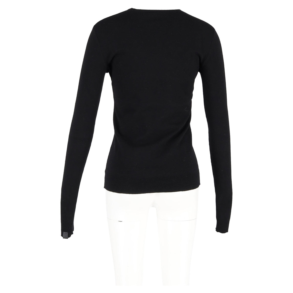 Bottega Veneta Crewneck Sweater in Black Wool