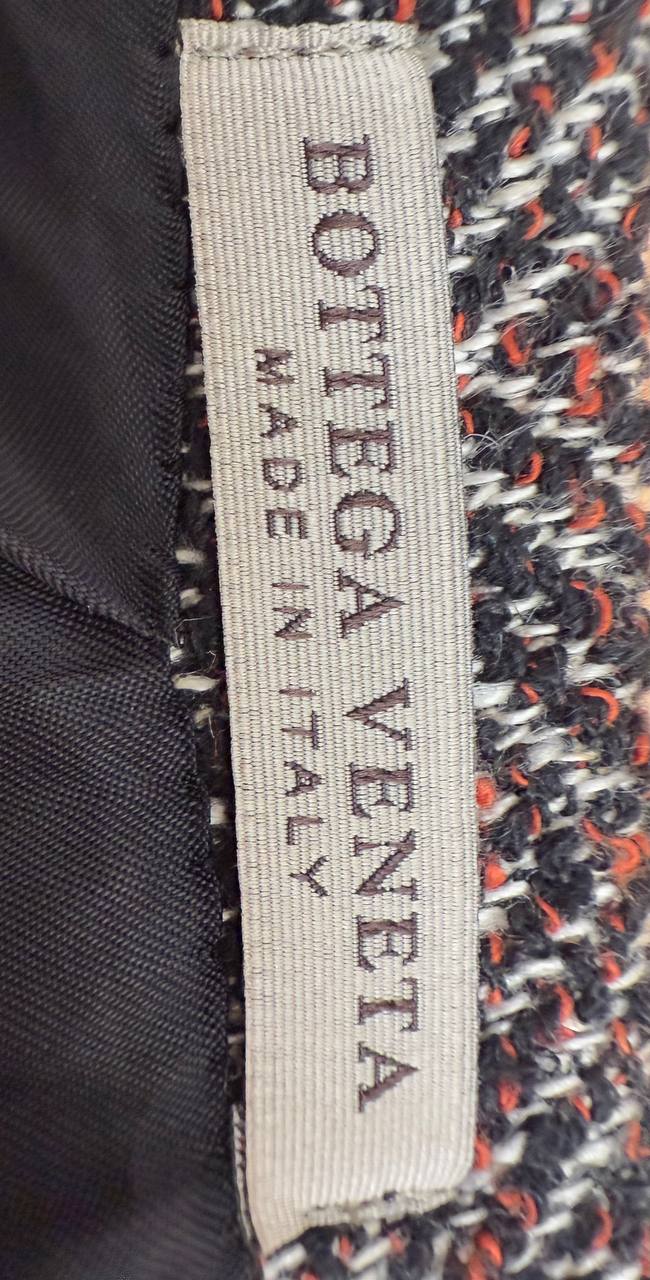 Bottega Veneta Double Breasted Blazer in Brown Wool