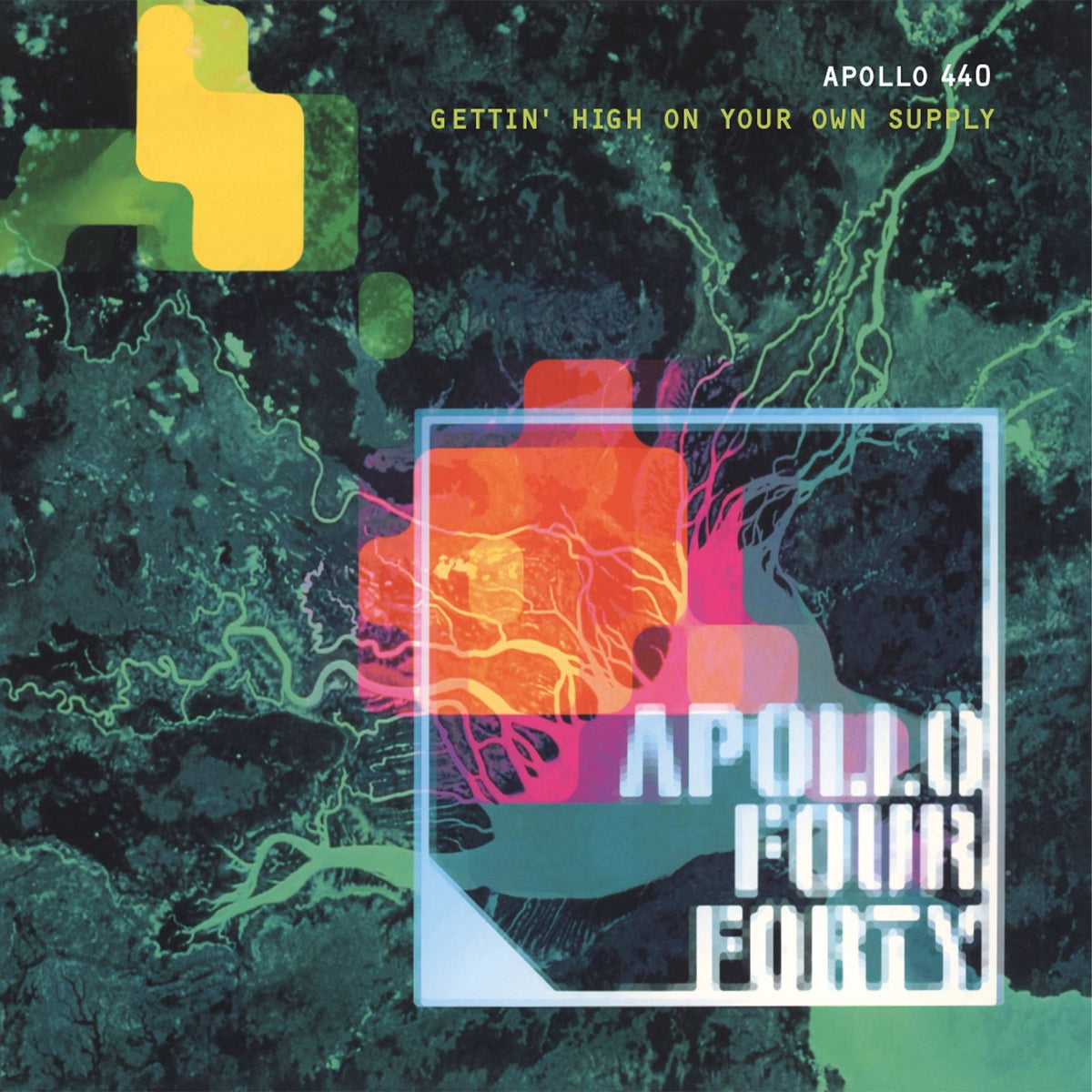 Apollo 440 - Getting' High On Your Own Supply Limited Edition 2x 180G Green Marbled Vinyl LP Reissue