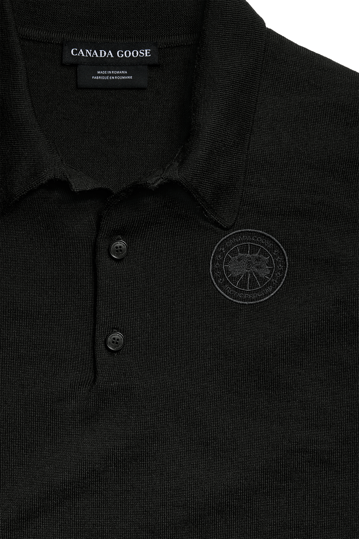 Petitot 针织长袖 Polo 衫