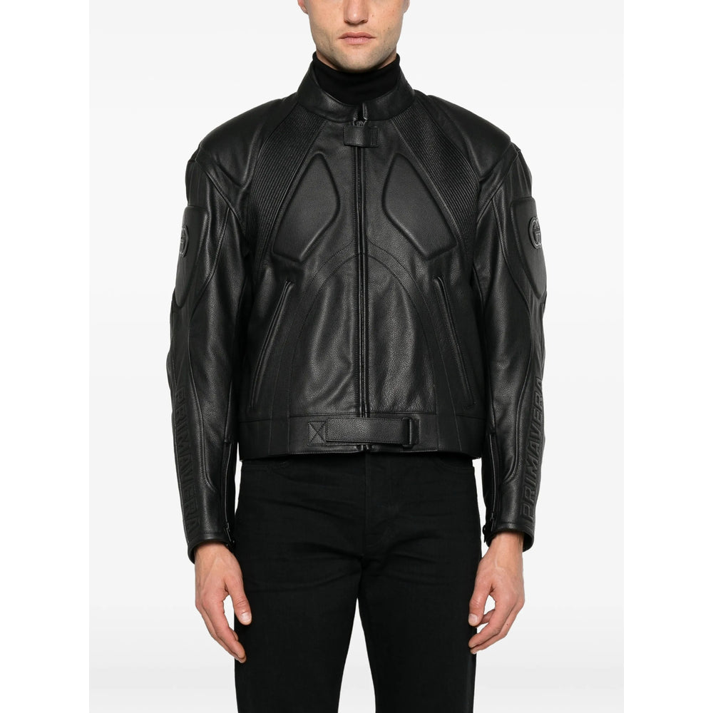 Gucci Black Jackets - Leather Jackets Men