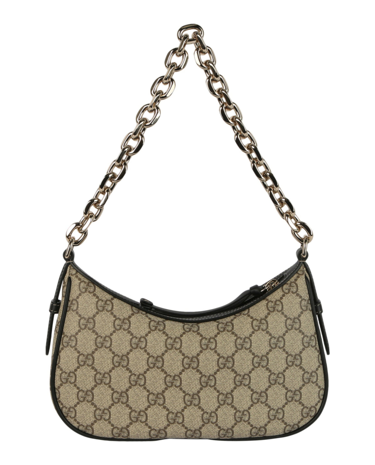 Gucci Womens GG Emblem Small Shoulder Bag