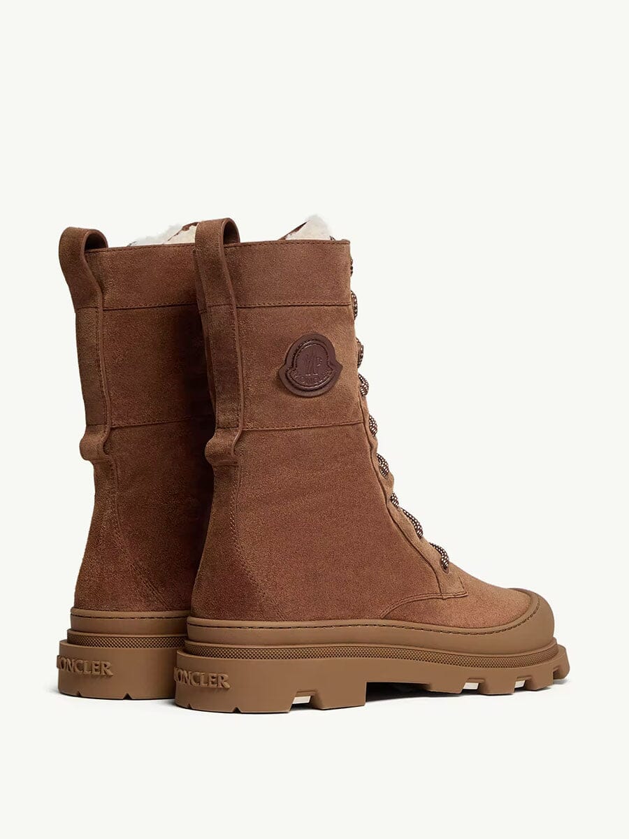 Women's Vera High Suede Lace-Up Boots
