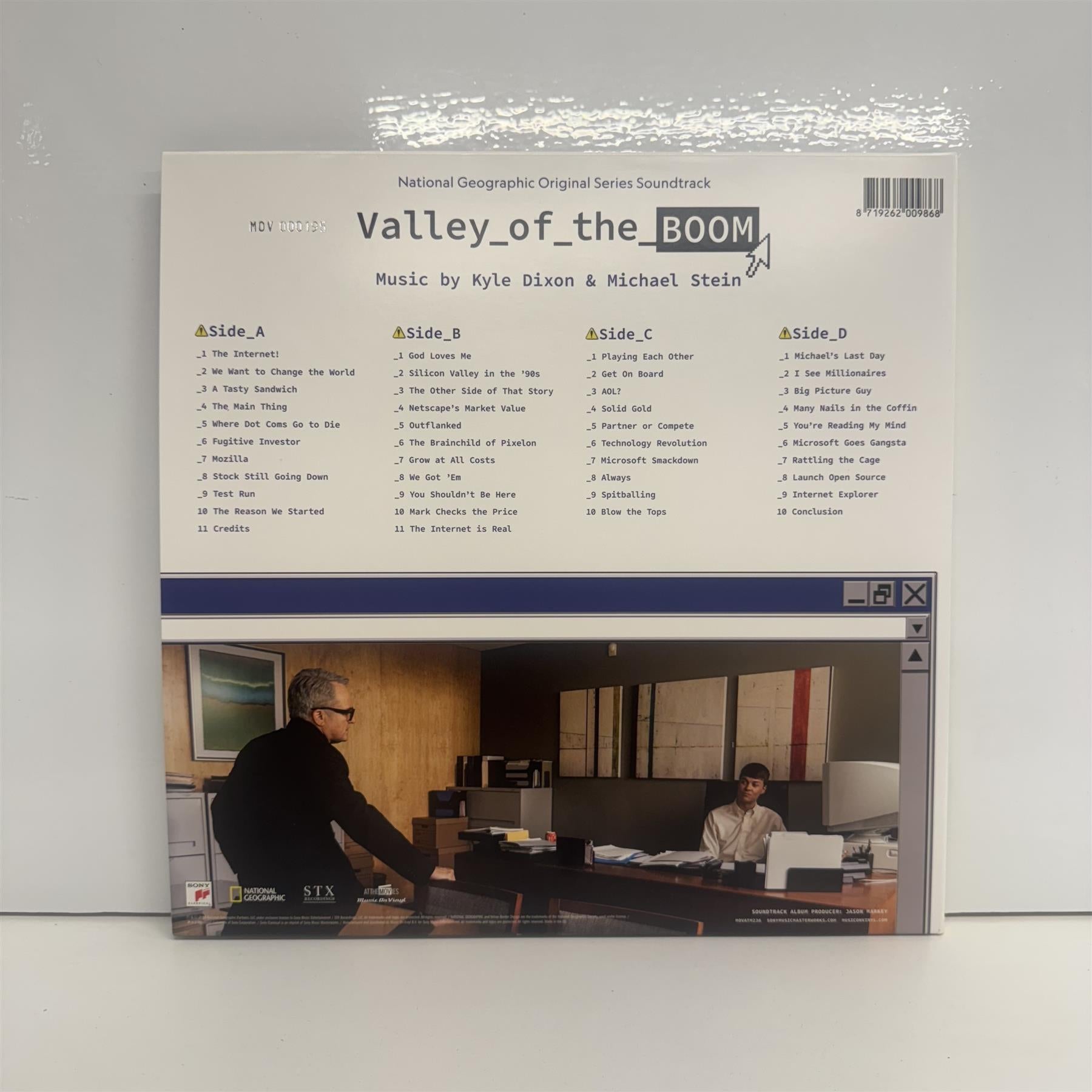 Valley Of The Boom - Kyle Dixon & Michael Stein Limited Edition 2x Blue Vinyl LP