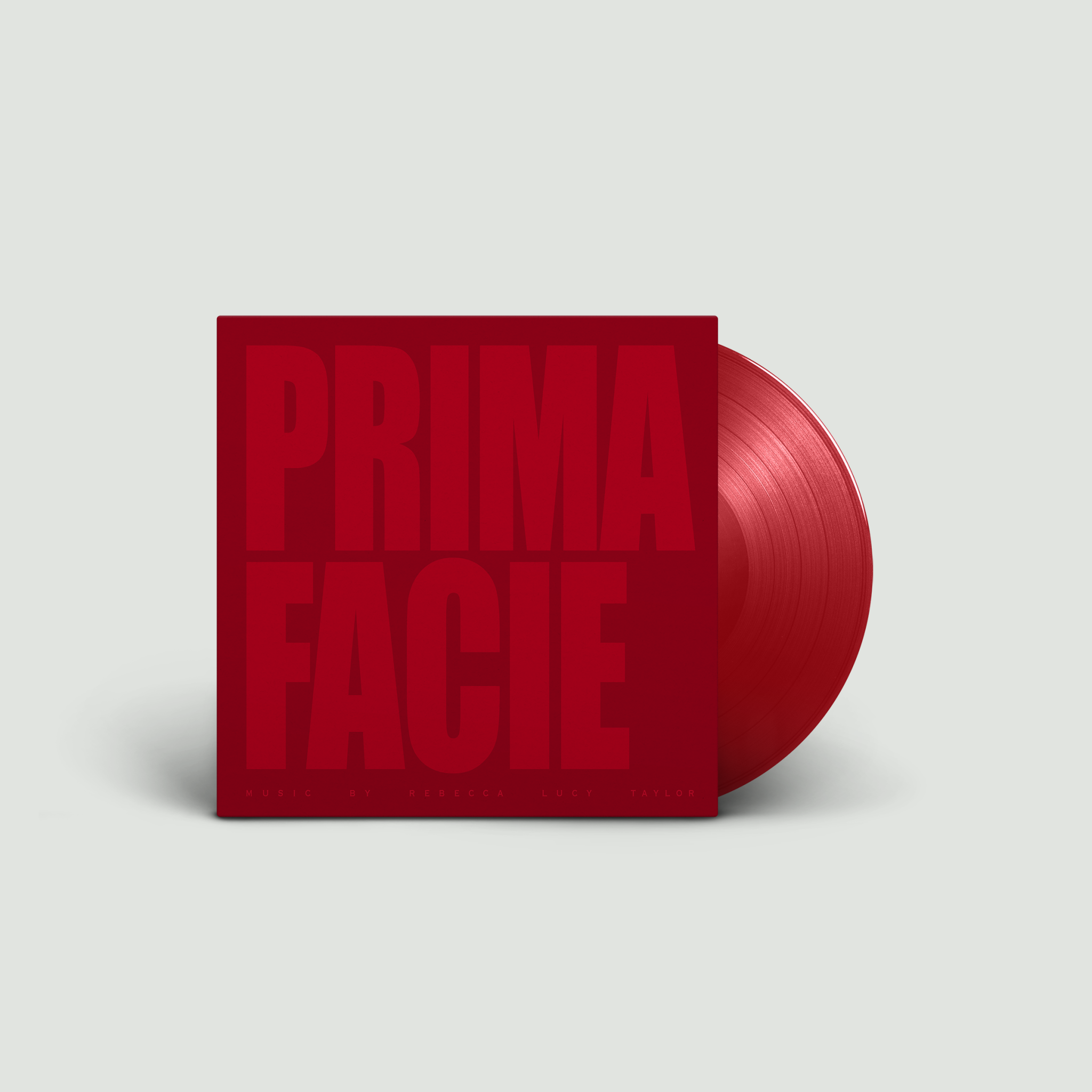 Rebecca Lucy Taylor (Self Esteem) Prima Facie Soundtrack Vinyl LP Red Colour 2022