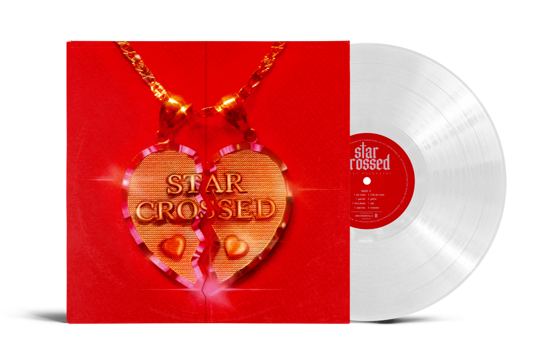 Kacey Musgraves Star-Crossed Vinyl LP Clear White Colour 2021