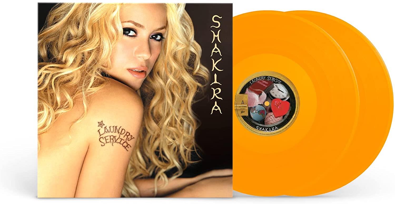 Shakira â€?Laundry Service 2x Orange Vinyl LP