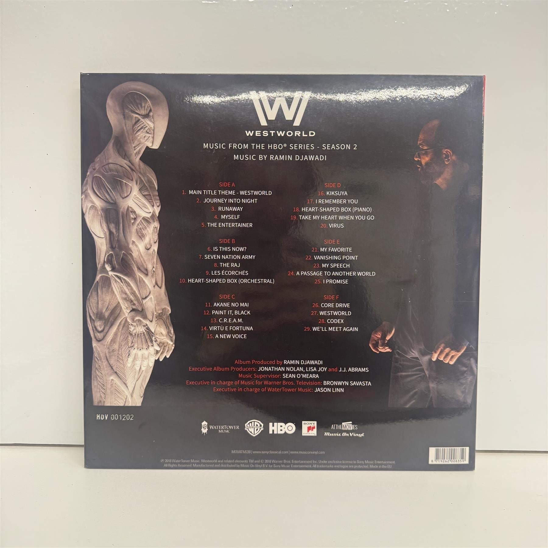 Westworld (Music From The HBO® Series - Season 2) - Ramin Djawadi Limited Edition 3x Silver Vinyl LP