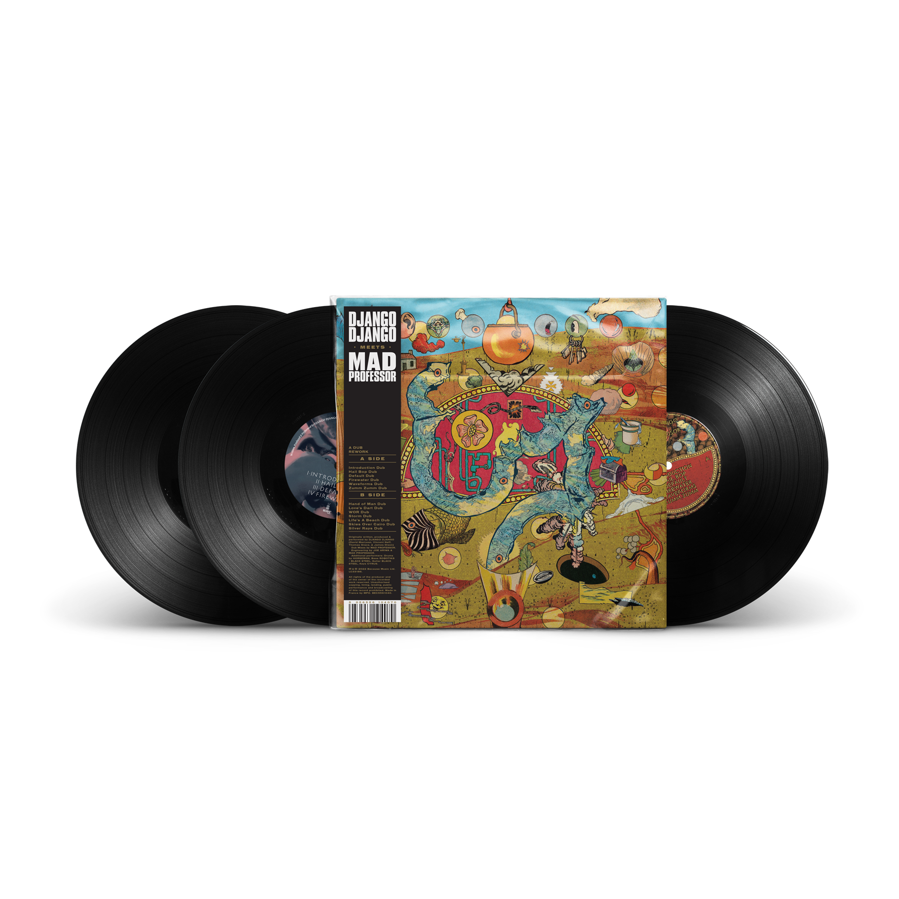 Django Django - Django Django 3x 10th Anniversary 180G Vinyl LP Reissue