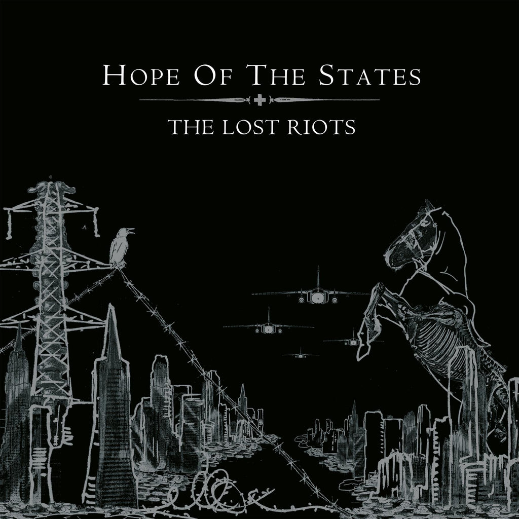 Hope Of The States - The Lost Riots National Album Day 2x Battered Metal Vinyl LP