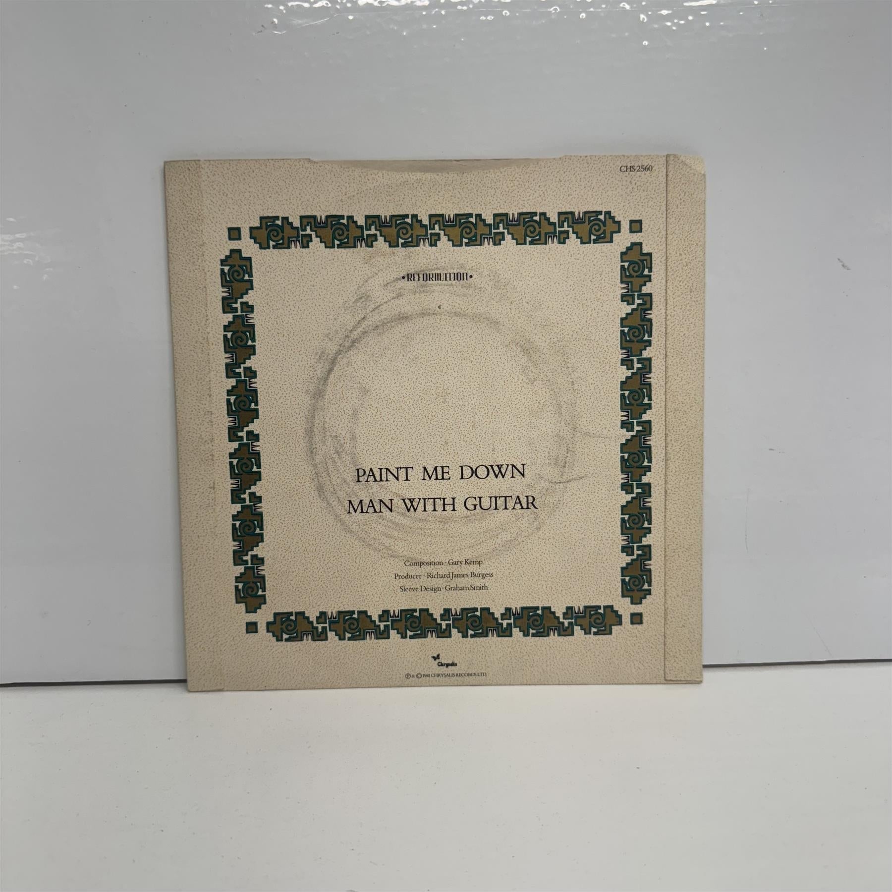 Spandau Ballet - Paint Me Down 7" Vinyl Single