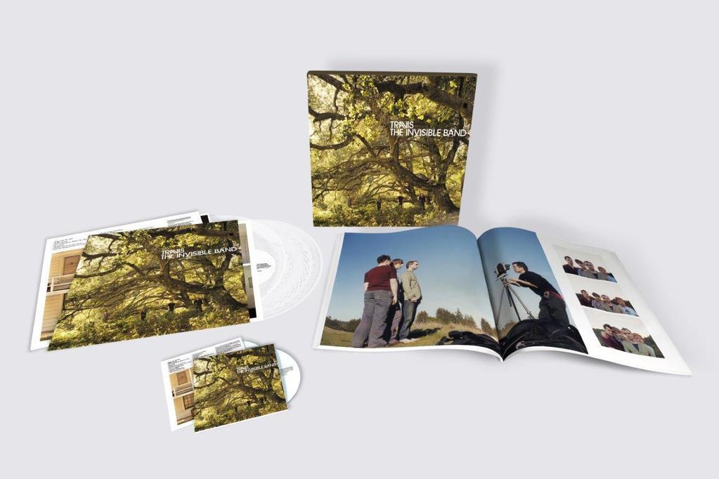 Travis - The Invisible Band 20th Anniversary Deluxe Edition Box Set 2x Vinyl LP + 2CD