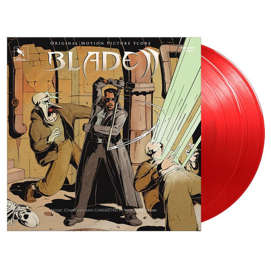Blade II - Original Motion Picture Score - Deluxe Edition - Mark Isham 2x Translucent Red Vinyl LP