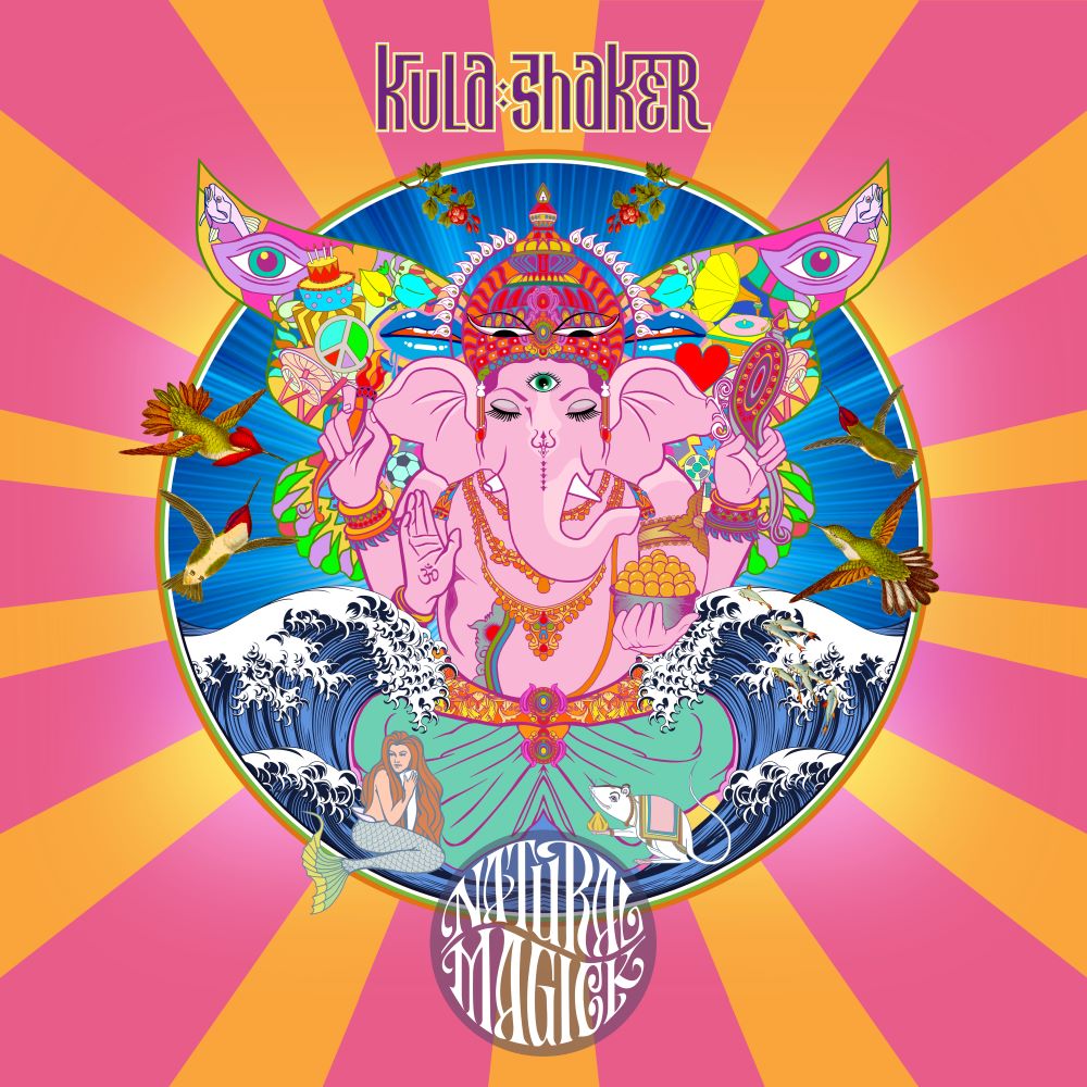 Kula Shaker Natural Magick Vinyl LP Indies Tie Dye Colour 2024