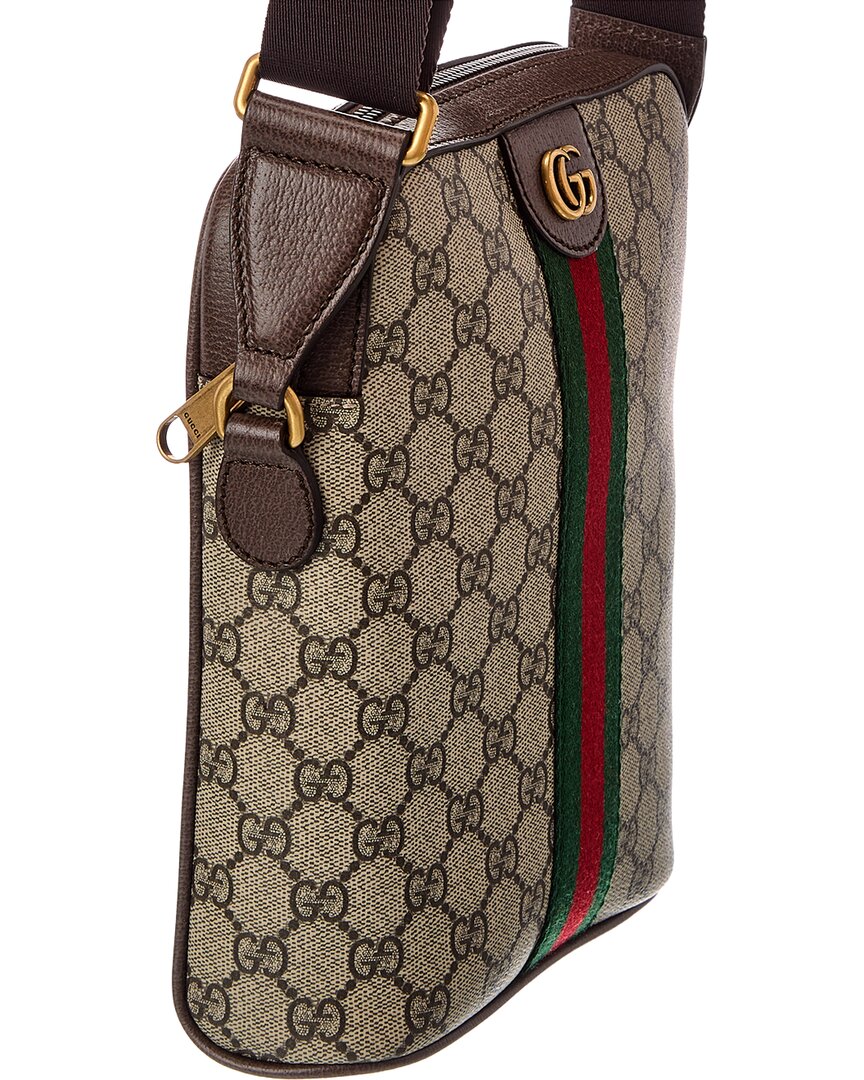 Gucci Ophidia Small Canvas & Leather Crossbody