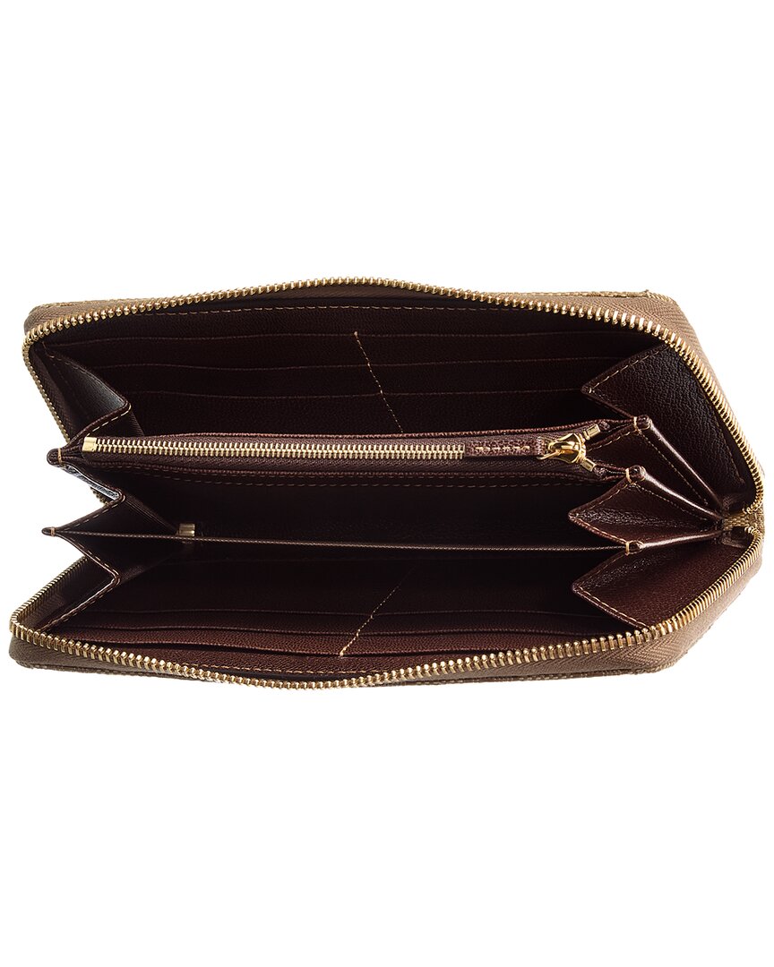 Gucci Gg Marmont Gg Canvas Zip Around Wallet