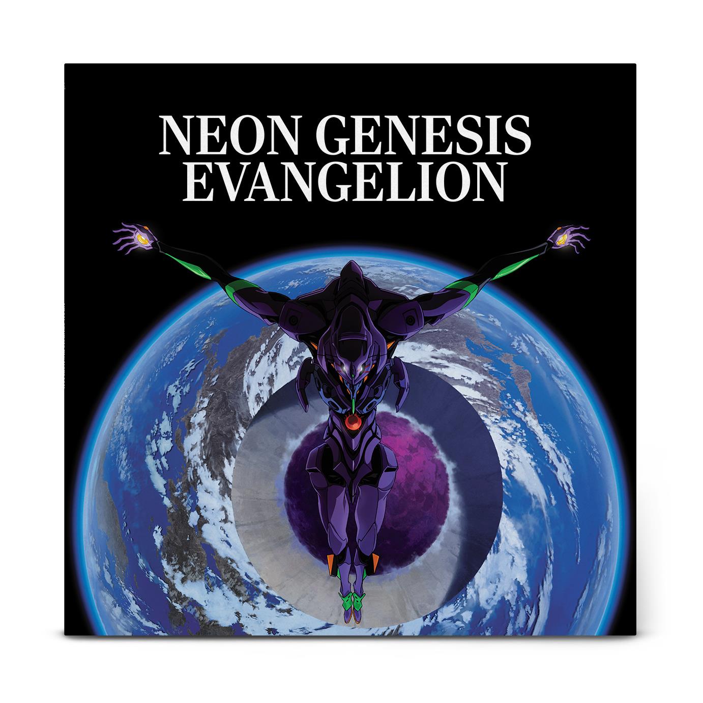 Neon Genesis Evangelion (Original Series Soundtrack) - Shiro Sagisu 2x Blue & Black Marbled Vinyl LP