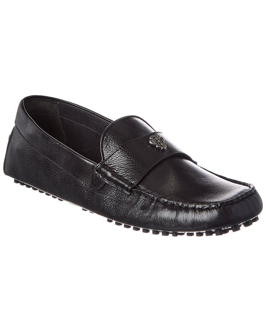 Gucci Crest Leather Driver