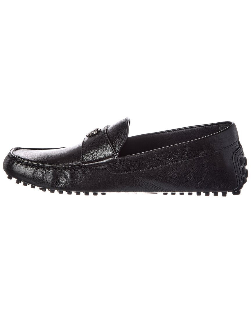 Gucci Crest Leather Driver