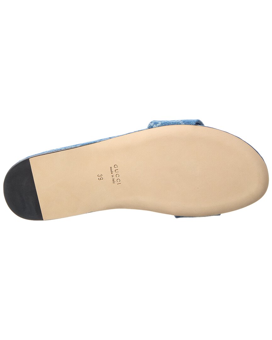 Gucci Gg Horsebit Sandal