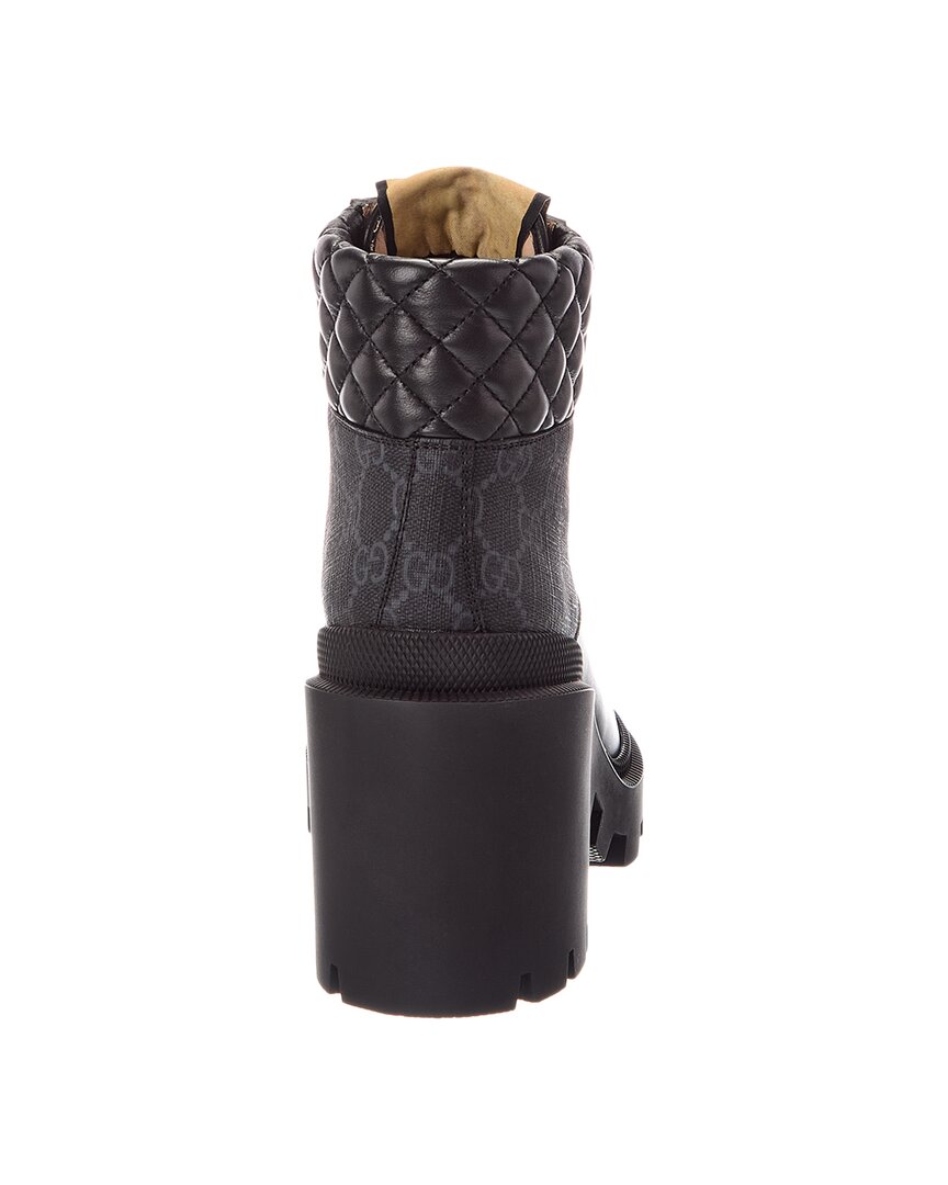 Gucci Gg Leather Boot