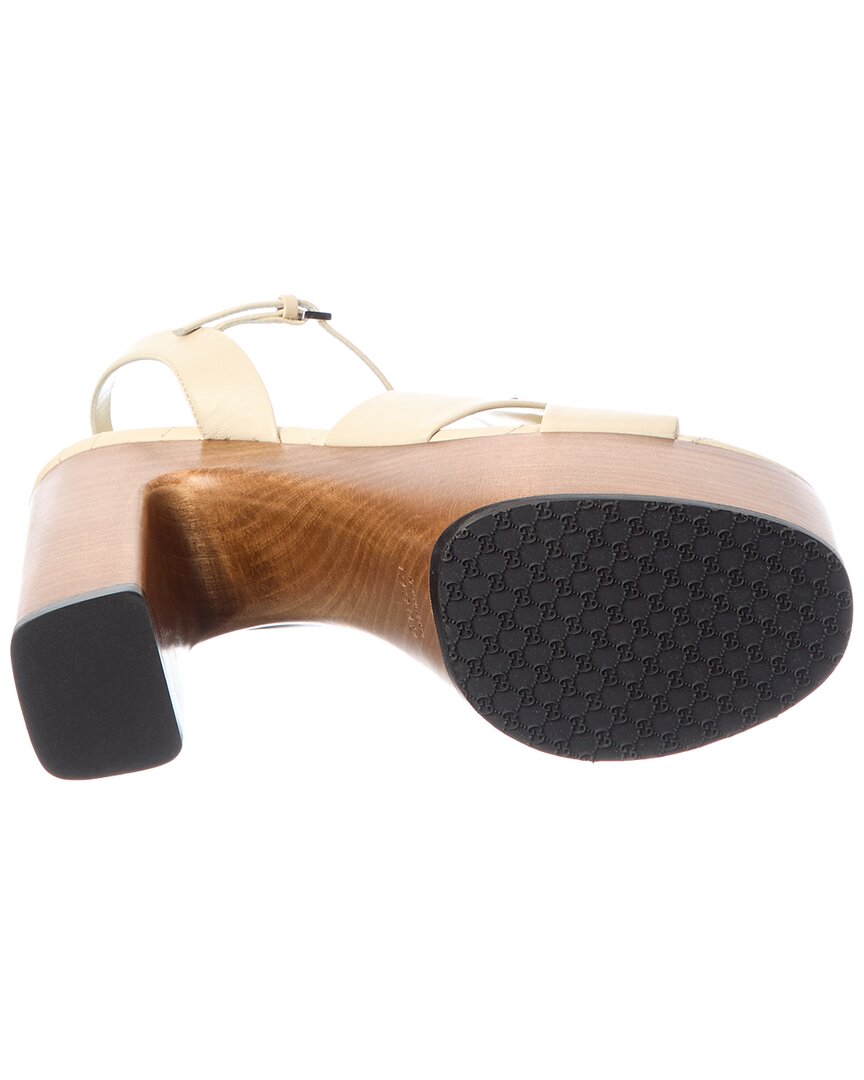 Gucci Gg Leather Sandal