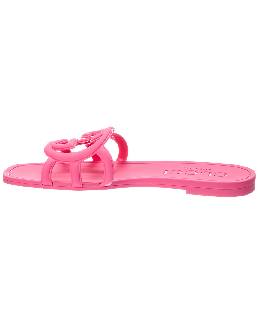 Gucci Interlocking G Rubber Sandal